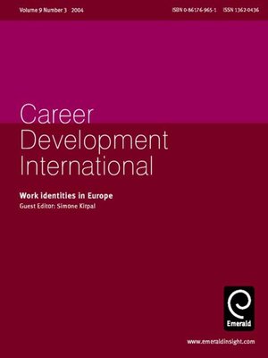 cover image of Career Development International, Volume 9, Issue 3